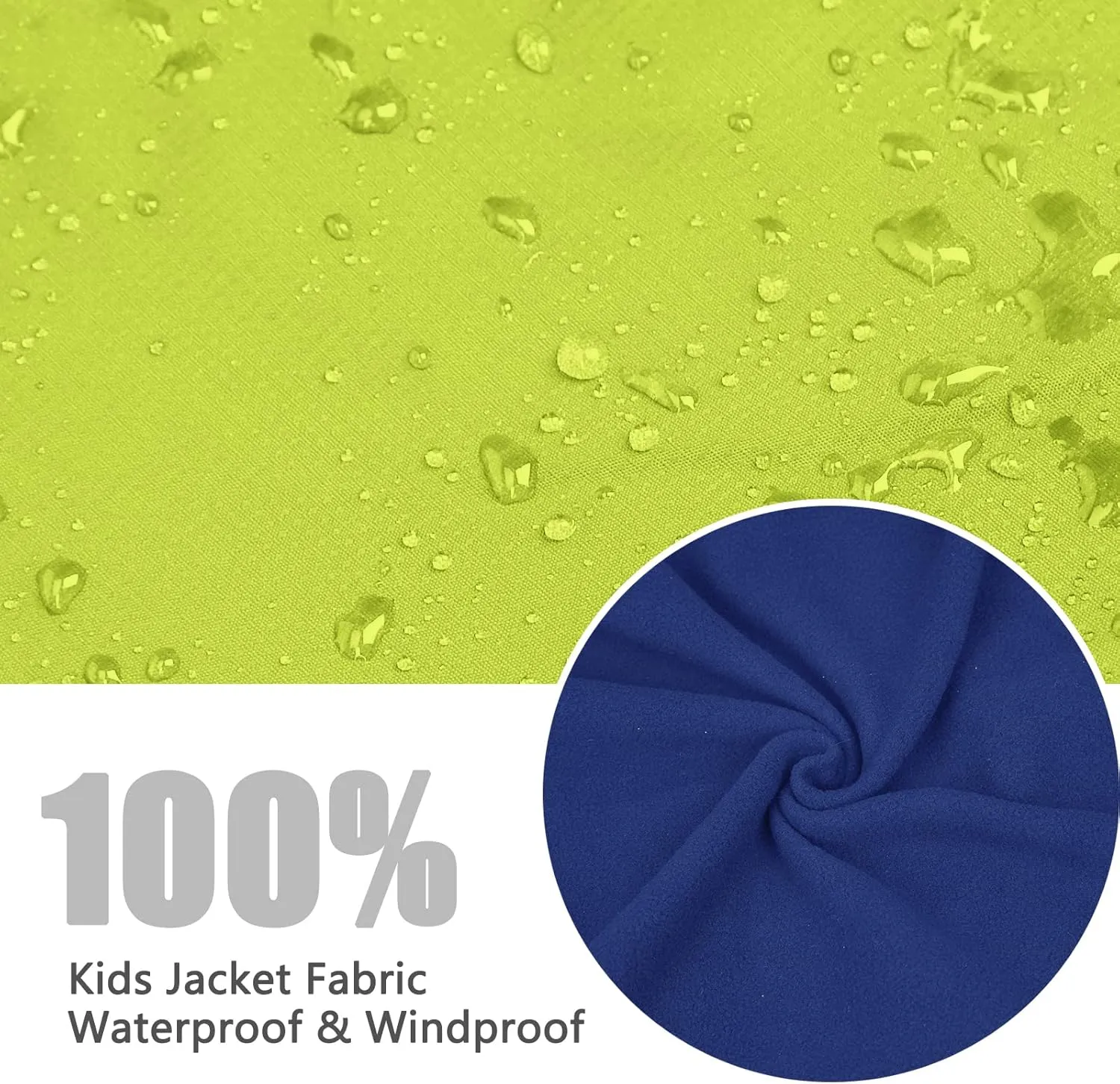 Boy's Waterproof Ski Jacket,Kids Warm Winter Snow Coat,Hooded Fleece Outwear,Windproof RainCoat