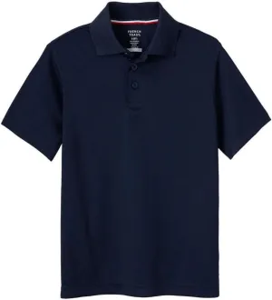 French Toast Boys' Moisture Wicking Performance Sport Polo Short Sleeve Shirt