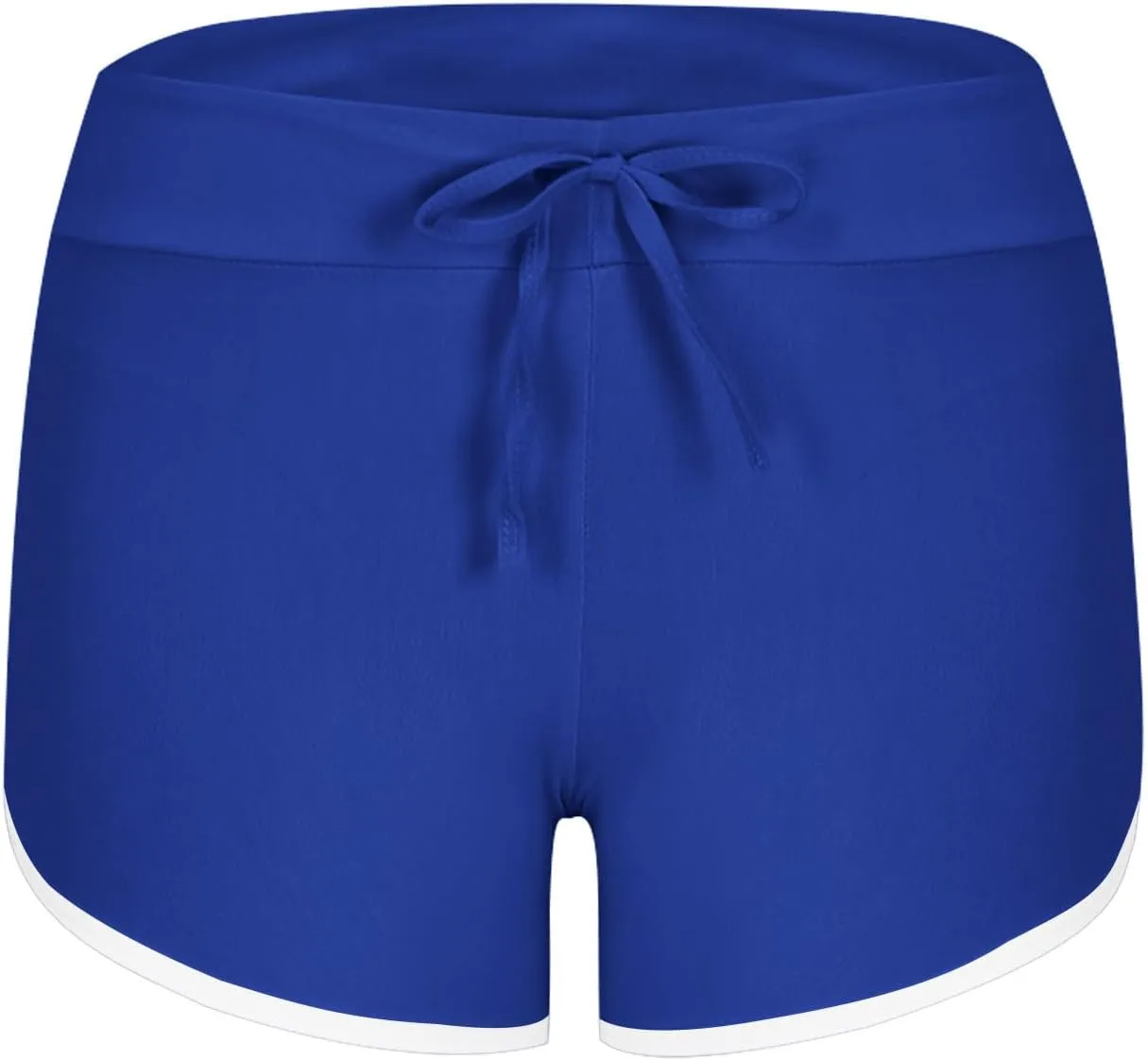 Womens Running Active Gym Shorts Yoga Short Pants Lightweight Drawstring Soft Stretchy Summer Slim Fit Lounge Shorts